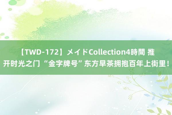 【TWD-172】メイドCollection4時間 推开时光之门 “金字牌号”东方早茶拥抱百年上街里！